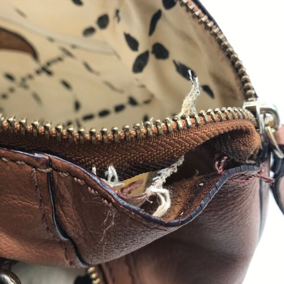 Kate Spade Cognac Leather Catalina Baxter Street Tote - Picture 11 of 12